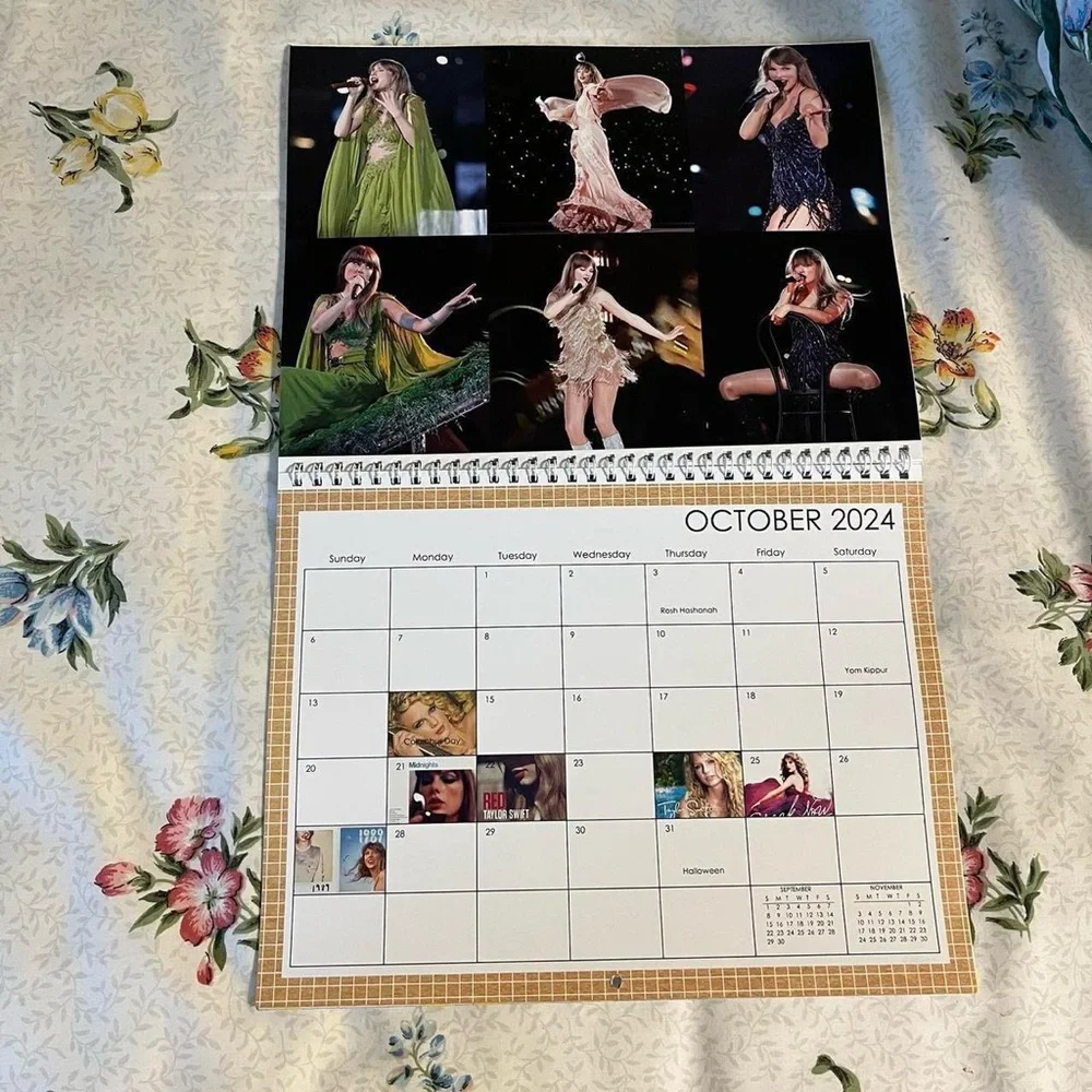 Taylor Swift 2024 photo wall calendar